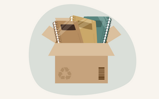 How to Ship a Spiral Notebook