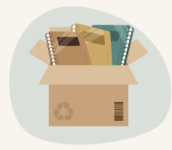 How to Ship a Spiral Notebook