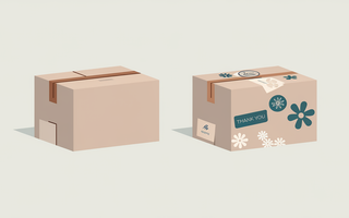 How to Brand Plain Shipping Boxes