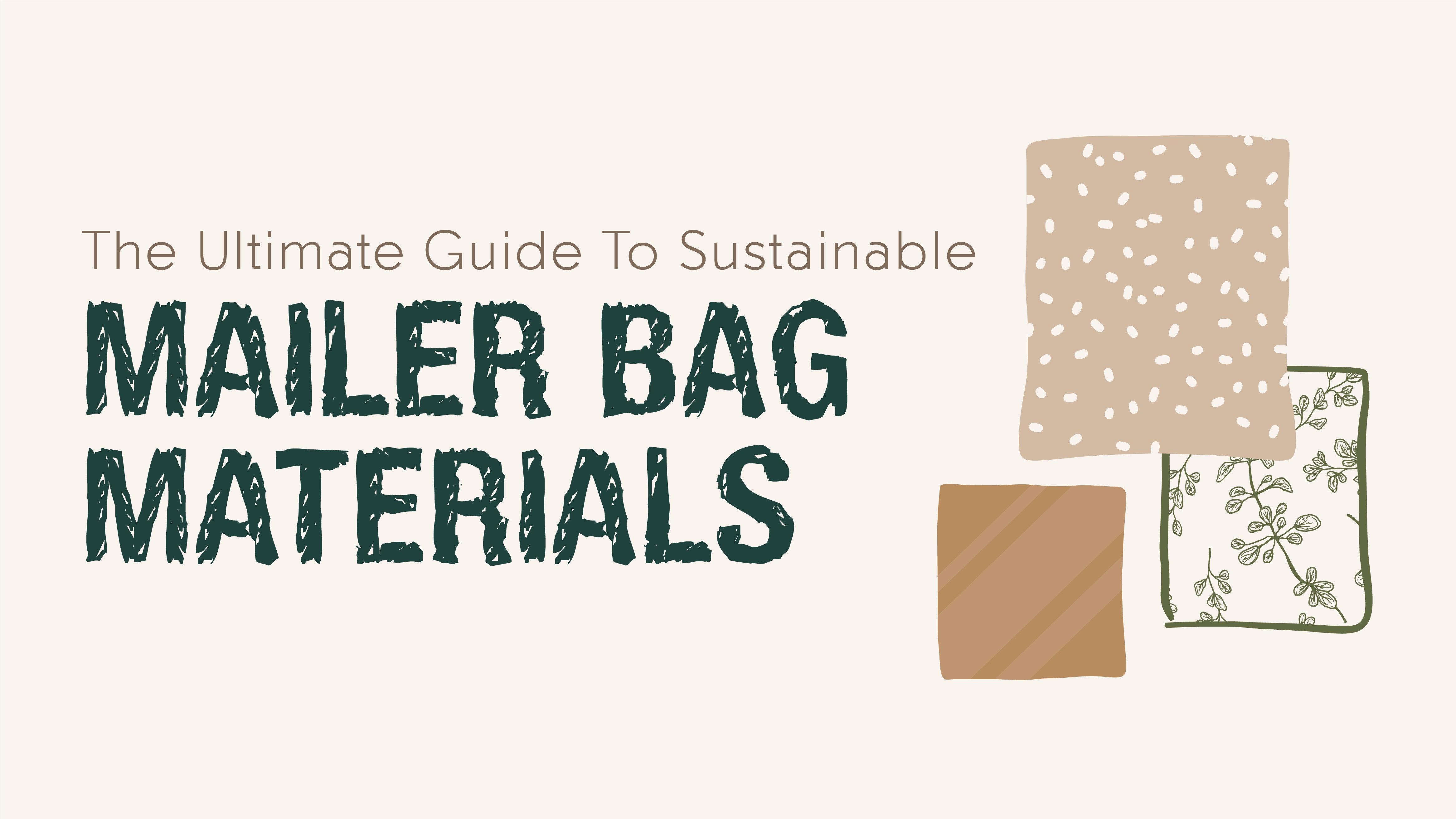 Sustainable discount mailer bags