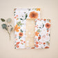 A set of Gardenlumina Padded Paper Mailers 10" x 13" with honeycomb padding and a floral pattern by impack.co.