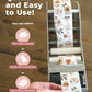 Quick and easy to use Packing Tape - Floral Rosy Brown dispenser from impack.co.